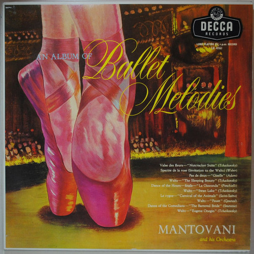 Mantovani And His Orchestra - An Album Of Ballet Melodies - Decca, Decca - LK. 4161, LK-4161 - LP, Mono 1216034733