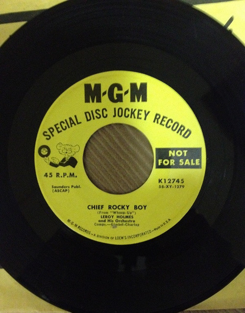 Leroy Holmes And His Orchestra* - Chief Rocky Boy (7", Promo)