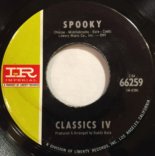 The Classics IV - Spooky / Poor People - Imperial - 66259 - 7", Single 1217217135