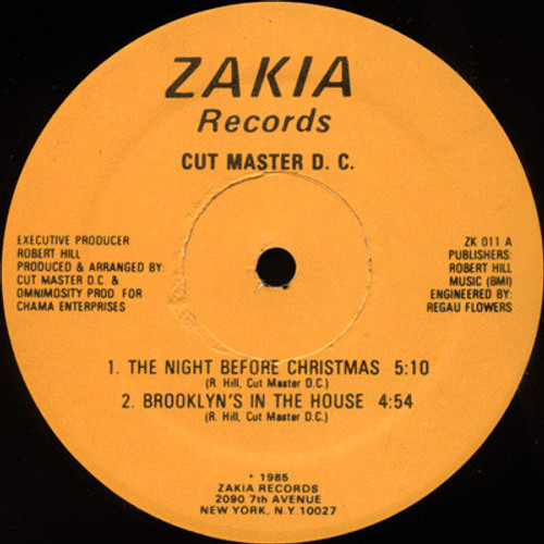 Cut Master D. C.* - The Night Before Christmas / Brooklyn's In The House (12")