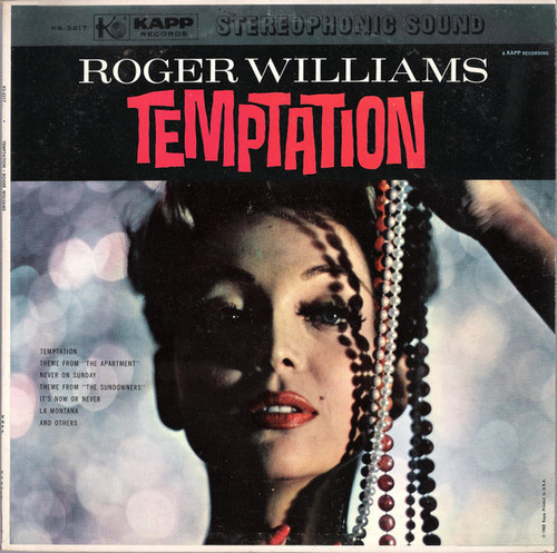 Roger Williams (2) - Temptation (LP, Album)