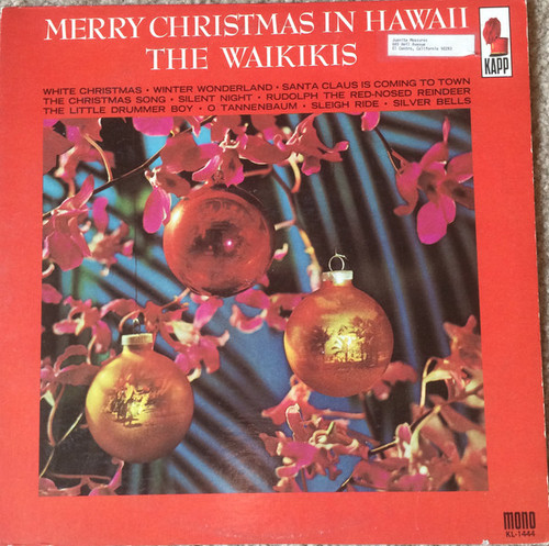 The Waikikis* - Merry Christmas In Hawaii (LP, Album, Mono, Promo)