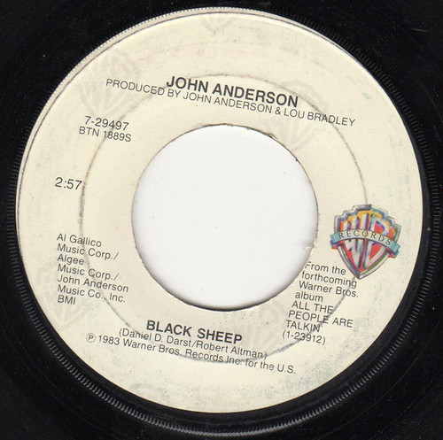 John Anderson (3) - Black Sheep (7", Single, Jac)