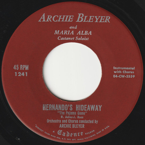 Archie Bleyer - Hernando's Hideaway - Cadence (2) - 1241 - 7", Single, Ind 1222834635