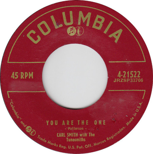Carl Smith (3) With The Tunesmiths - You Are The One / Doorstep To Heaven (7", Single)