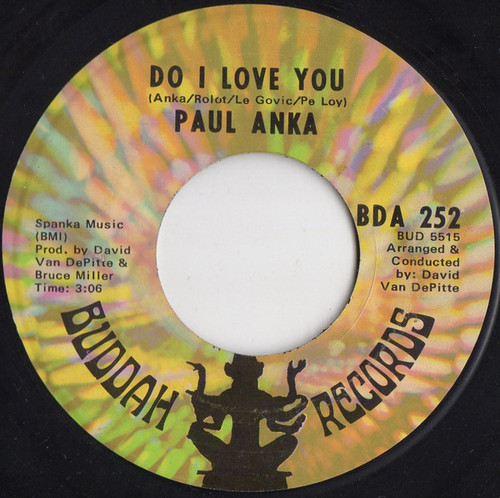 Paul Anka - Do I Love You - Buddah Records - BDA 252 - 7", Single 1225723716