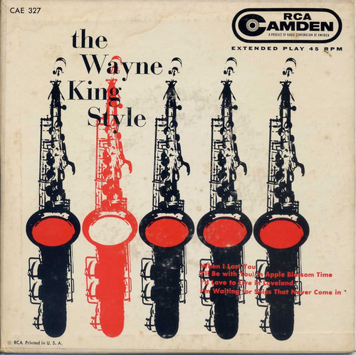 Wayne King And His Orchestra - The Wayne King Style (7", EP)