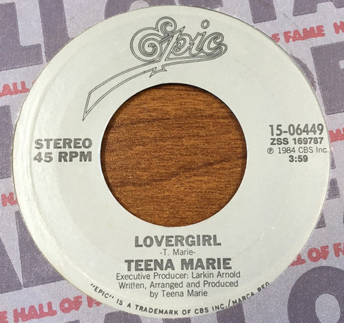Teena Marie - Lovergirl / Lips To Find You (7")