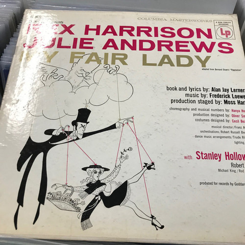 Rex Harrison, Julie Andrews - My Fair Lady - Columbia Masterworks - OL 5090 - LP, Album, Mono 1228793460