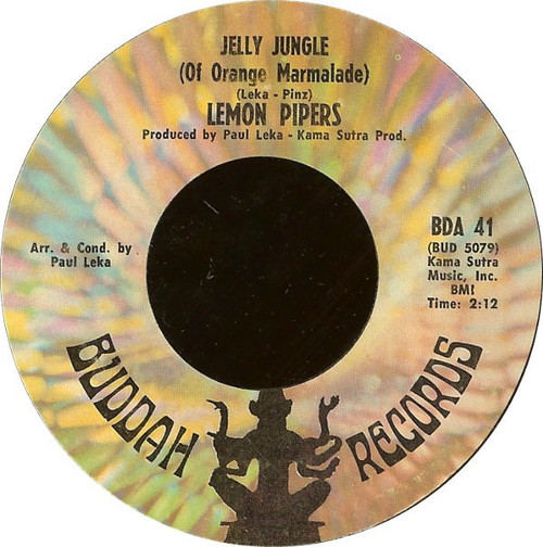 The Lemon Pipers - Jelly Jungle (Of Orange Marmalade) / Shoeshine Boy - Buddah Records - BDA 41 - 7", Single 1231037088