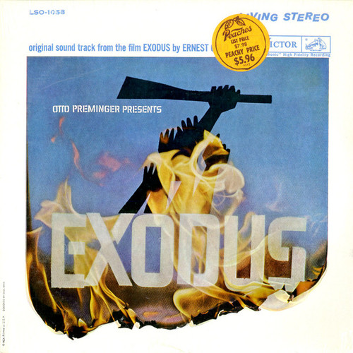 Ernest Gold - Exodus - Original Soundtrack - RCA Victor, RCA Victor - LSO 1058, LSO-1058 - LP, Album, RE 1231058955