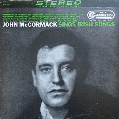 John McCormack (2) - John McCormack Sings Irish Songs - RCA Camden - CAS 407 - LP, Comp 1231069395