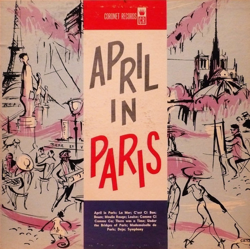 The Coronet Trio - April In Paris - Coronet Records - CX-12 - LP, Mono 1231138152
