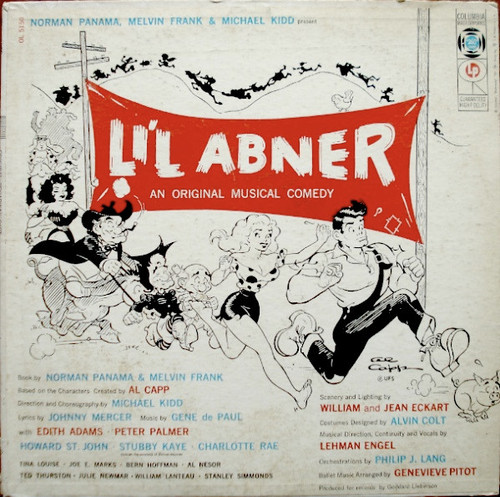 Norman Panama, Melvin Frank, Michael Kidd - Li'l Abner - An Original Musical Comedy (LP, Album)