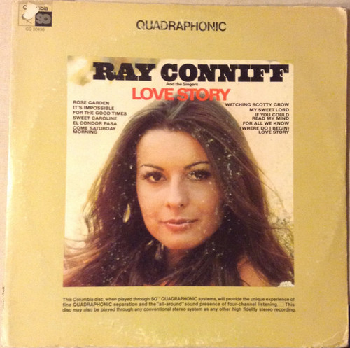 Ray Conniff And The Singers - Love Story (LP, Album, Quad)