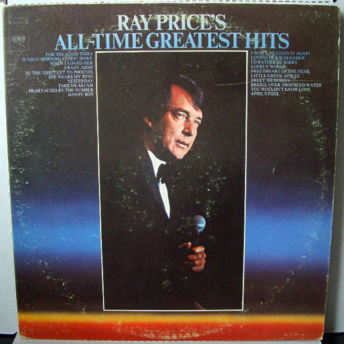 Ray Price - All Time Greatest Hits (2xLP, Comp)