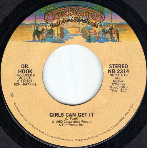 Dr. Hook - Girls Can Get It - Casablanca - NB 2314 - 7", Single, RE, Styrene, 72  1238559414