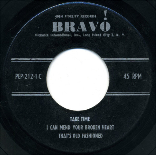 Unknown Artist - Two Voices, Two Shadows, Two Heartaches - Bravo! Records, Bravo! Records, Bravo! Records - PEP-212, PEP 212, PEP-212-1 - 2x7", EP 1238575626