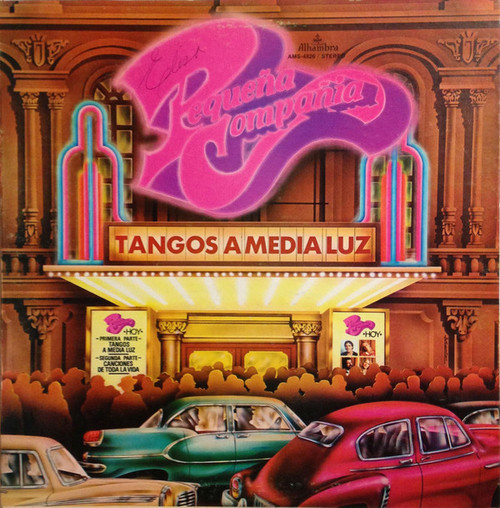 Pequeña Compañía - Tangos A Media Luz / Canciones De Toda La Vida - Alhambra (2) - AMS-4826 - LP, Album, Mixed 1238635056