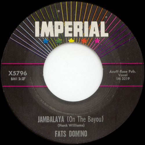 Fats Domino - Jambalaya (On The Bayou) / I Hear You Knocking (7", Single)