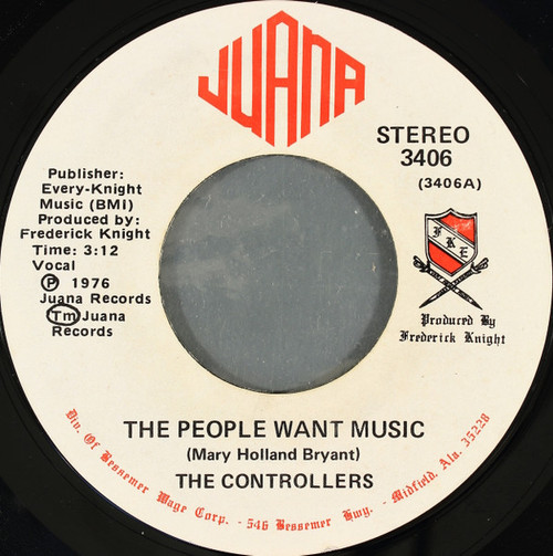 The Controllers (2) - The People Want Music   - Juana - 3406 - 7", Single, Styrene, She 1244104587