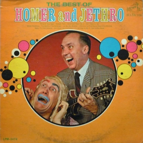 Homer And Jethro - The Best Of Homer And Jethro - RCA Victor - LPM-3474 - LP, Album, Comp, Mono 1245744318