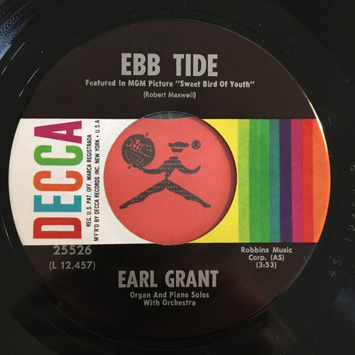 Earl Grant - Deep Purple / Ebb Tide - Decca - 25526 - 7", Single 1245964359