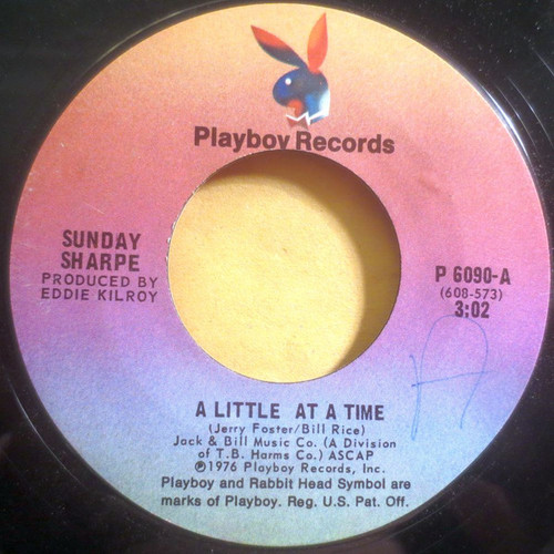 Sunday Sharpe - A Little At A Time - Playboy Records - P 6090 - 7" 1248193059