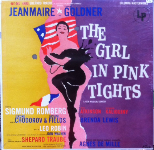 Zizi Jeanmaire, Charles Goldner, David Atkinson, Alexander Kalioujny, Brenda Lewis - The Girl In Pink Tights - Columbia Masterworks - ML 4890 - LP, Album 1248227076