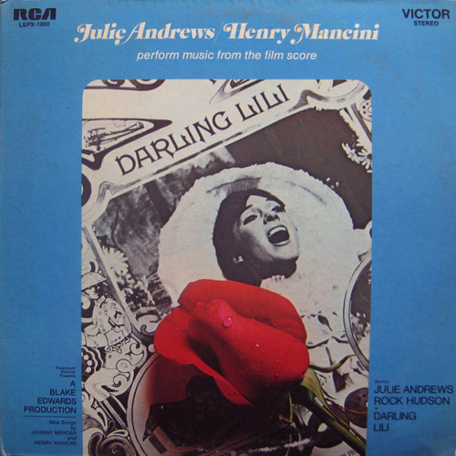 Julie Andrews / Henry Mancini - Perform Music From The Film Score Darling Lili - RCA Victor - LSPX-1000 - LP 1248274068
