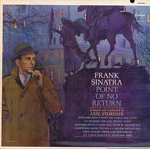 Frank Sinatra - Point Of No Return - Capitol Records, Capitol Records - W 1676, W-1676 - LP, Album, Mono, Scr 1253104227