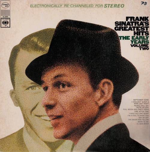 Frank Sinatra - Frank Sinatra's Greatest Hits - The Early Years - Volume Two - Columbia - PC 9372 - LP, Comp, RE 1253287242