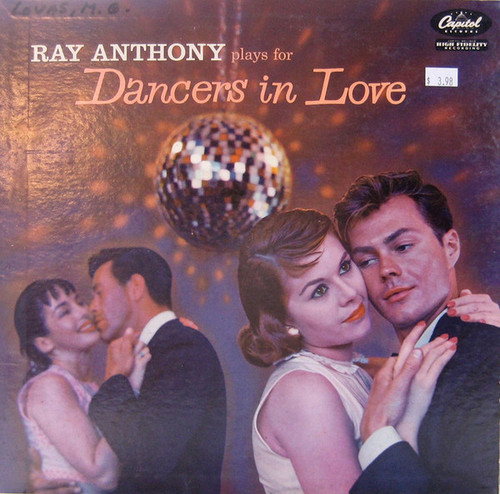 Ray Anthony - Plays For Dancers In Love - Capitol Records, Capitol Records - T786, T-786 - LP, Mono 1261189842