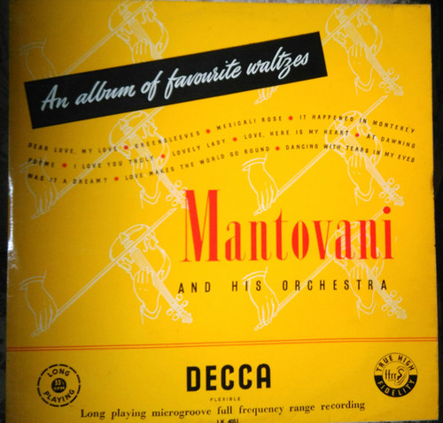 Mantovani And His Orchestra - An Album Of Favourite Waltzes (LP, Album, Mono)