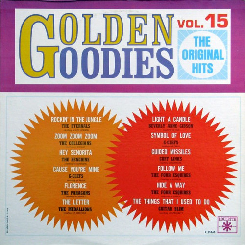 Various - Golden Goodies - Vol. 15 (LP, Comp, Mono, RE, Bes)