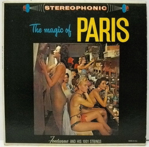 Fontanna And His 1001 Strings* - The Magic Of Paris (LP, Album)