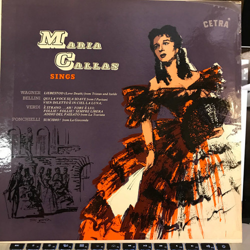 Maria Callas - Maria Callas Sings - Cetra - A-50175, A50175 - LP, Comp 1271926704