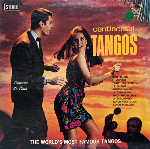 Orquesta Rio Plata - Continental Tangos (LP, Album)