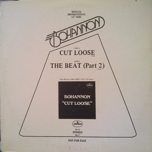 Hamilton Bohannon - Cut Loose / The Beat (Part 2) - Mercury - MK-77 - 12", Promo 1272267999