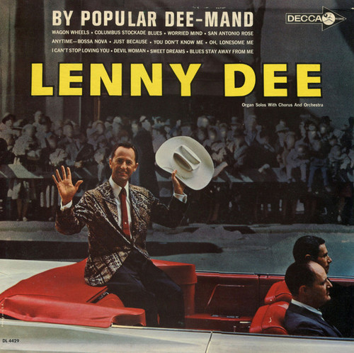 Lenny Dee (2) - By Popular Dee-mand - Decca - DL 4429 - LP, Album, Mono 1273045758