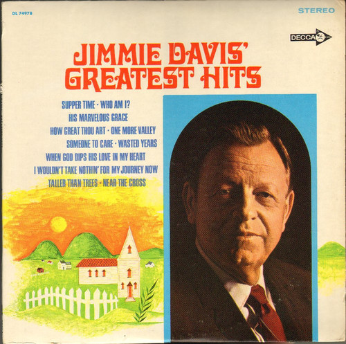 Jimmie Davis - Greatest Hits - Decca - DL 74978 - LP, Comp 1273116534