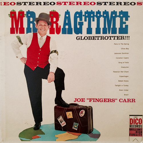 Joe "Fingers" Carr - Mr. Ragtime Globetrotter (LP)