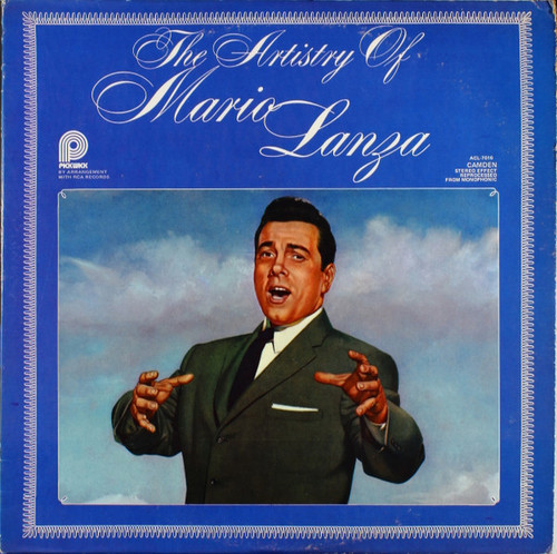 Mario Lanza - The Artistry Of Mario Lanza (LP, Album, RE)