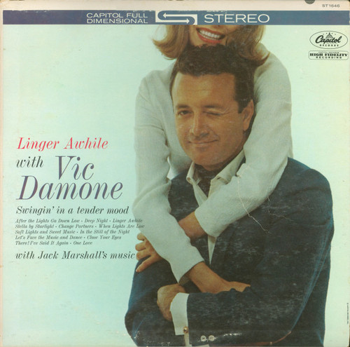 Vic Damone - Linger Awhile - Capitol Records, Capitol Records - ST-1646, ST1646 - LP, Album 1280264259