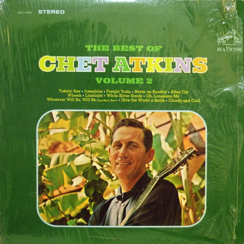 Chet Atkins - The Best Of Chet Atkins Volume 2 (LP, Comp, RE)