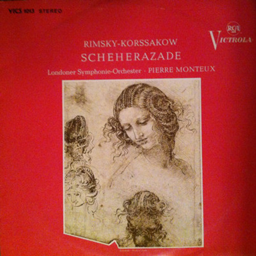 Rimsky-Korsakoff* - Pierre Monteux, Londoner Symphonie - Orchester* - Scheherazade (LP, Album, RE)