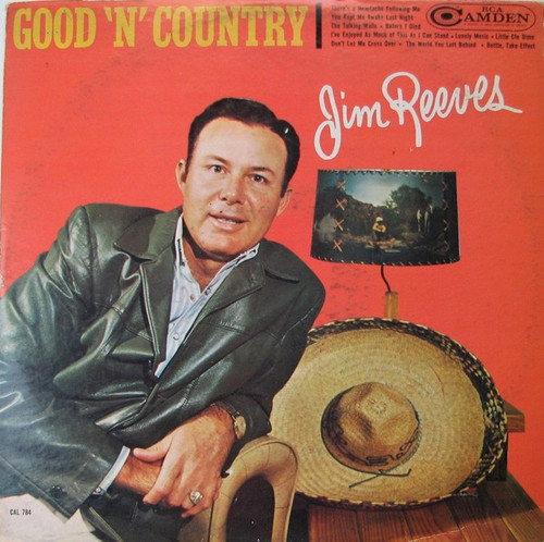 Jim Reeves - Good 'N' Country - RCA Camden, RCA Camden - CAL 784, CAL-784 - LP, Album, Mono, Roc 1296056370