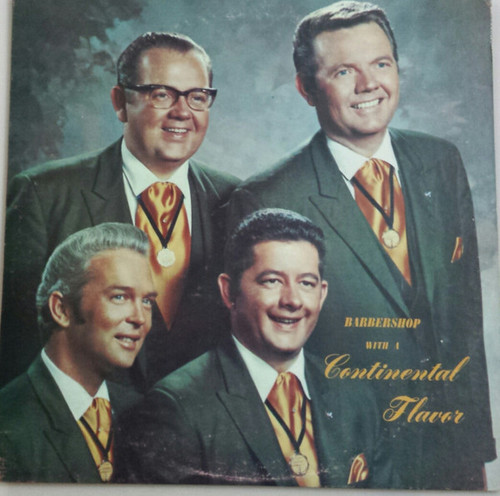 Western Continentals - Barbershop With A Continental Flavor (LP, Album, Mono)