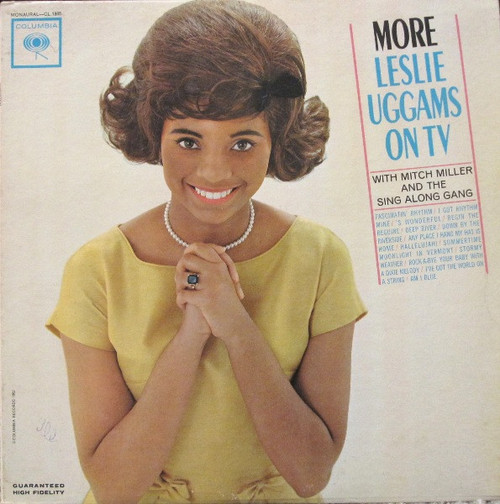 Leslie Uggams With Mitch Miller And His Sing-Along Chorus - More Leslie Uggams On TV - Columbia - CL 1865 - LP, Album, Mono 1296130476