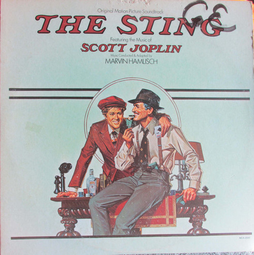 Scott Joplin, Marvin Hamlisch - The Sting (Original Motion Picture Soundtrack) - MCA Records - MCA-2040 - LP, Album, RE 1296154992